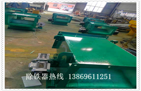 管道式永磁自卸式除鐵器，青海管道式永磁自動(dòng)除鐵器方案_遠(yuǎn)力青海管道式永磁自動(dòng)除鐵器方案應(yīng)用安裝示意圖型12000高斯_可定制工作原理